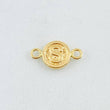 Herraje Letra S 0.35gr / 1.4cm / Oro Amarillo 18K