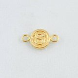 Herraje Letra S 0.35gr / 1.4cm / Oro Amarillo 18K