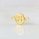 Herraje Letra S 0.35gr / 1.5cm / Oro Amarillo 18K ©