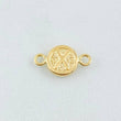 Herraje Letra X 0.35gr / 1.4cm / Oro Amarillo 18K
