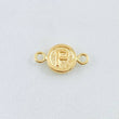 Herraje Letra P 0.35gr / 1.4cm / Oro Amarillo 18K