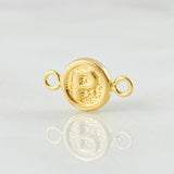 Herraje Letra P 0.35gr / 1.4cm / Oro Amarillo 18K