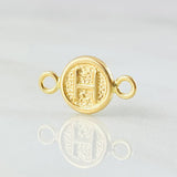Herraje Letra H 0.4gr / 1.4cm / Oro Amarillo 18K