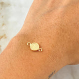 Herraje Letra T 0.35gr / 1.4cm / Oro Amarillo 18K