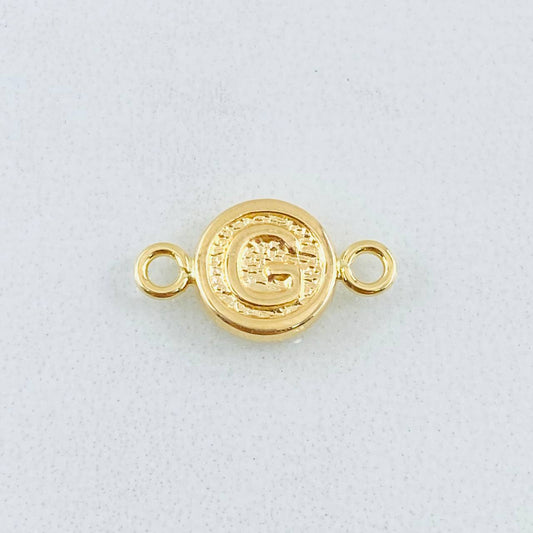 Herraje Letra G 0.35gr / 1.4cm / Oro Amarillo 18K