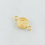 Herraje Letra G 0.35gr / 1.4cm / Oro Amarillo 18K