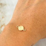 Herraje Letra G 0.35gr / 1.4cm / Oro Amarillo 18K