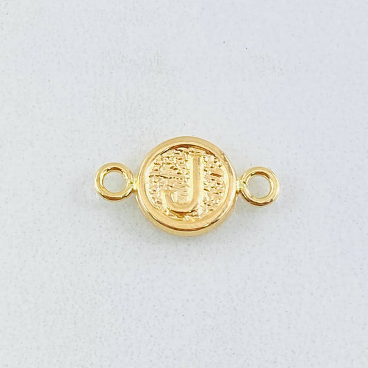 Herraje Letra J 0.4gr / 1.4cm / Oro Amarillo 18K