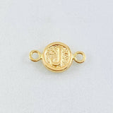 Herraje Letra J 0.4gr / 1.4cm / Oro Amarillo 18K