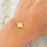 Herraje Letra J 0.35gr / 1.4cm / Oro Amarillo 18K