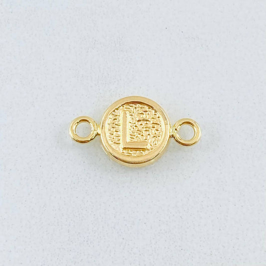 Herraje Letra L 0.4gr / 1.4cm / Oro Amarillo 18K