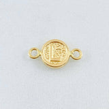 Herraje Letra L 0.4gr / 1.4cm / Oro Amarillo 18K