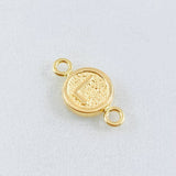 Herraje Letra L 0.4gr / 1.4cm / Oro Amarillo 18K