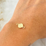 Herraje Letra L 0.4gr / 1.4cm / Oro Amarillo 18K