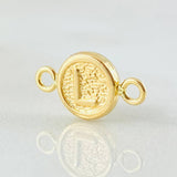 Herraje Letra L 0.4gr / 1.4cm / Oro Amarillo 18K