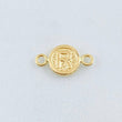 Herraje Letra R 0.35gr / 1.4cm / Oro Amarillo 18K