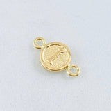 Herraje Letra I 0.35gr / 1.4cm / Oro Amarillo 18K