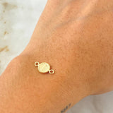 Herraje Letra I 0.35gr / 1.4cm / Oro Amarillo 18K