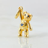 Dije Oso Manito Arriba 1.85gr / 2.4cm / Oro Amarillo 18K