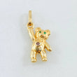 Dije Oso Manito Arriba 1.85gr / 2.4cm / Oro Amarillo 18K