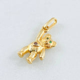 Dije Oso Manito Arriba 1.85gr / 2.4cm / Oro Amarillo 18K