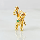 Dije Oso Manito Arriba 1.9gr / 2.4cm / Oro Amarillo 18K