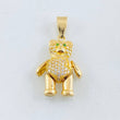 Dije Oso Articulado 4.8gr / 3cm / Oro Amarillo 18K