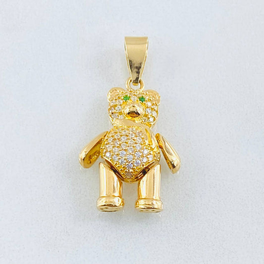 Dije Oso Articulado 4.8gr / 3cm / Oro Amarillo 18K