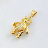 Dije Oso Articulado 4.8gr / 3cm / Oro Amarillo 18K