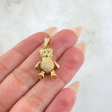 Dije Oso Articulado 4.8gr / 3cm / Oro Amarillo 18K