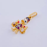 Dije Pato Bolsa Dinero 1.55gr / 2.3cm / Oro Amarillo 18K