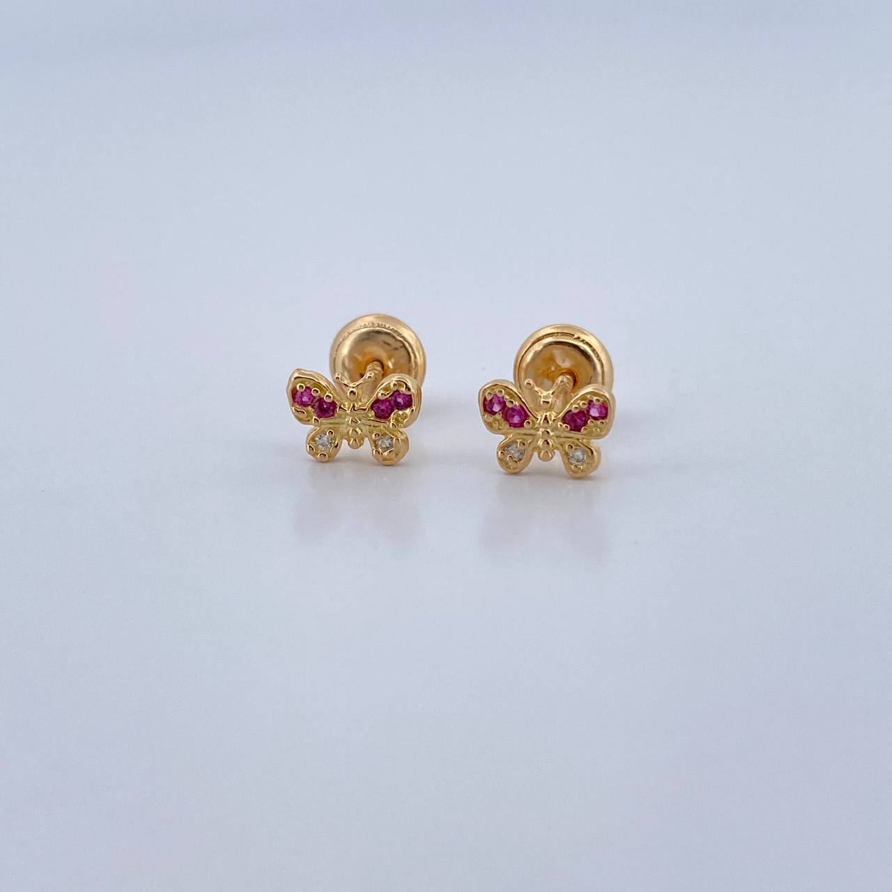 Topos Mariposa 0.95gr / Oro 18K &