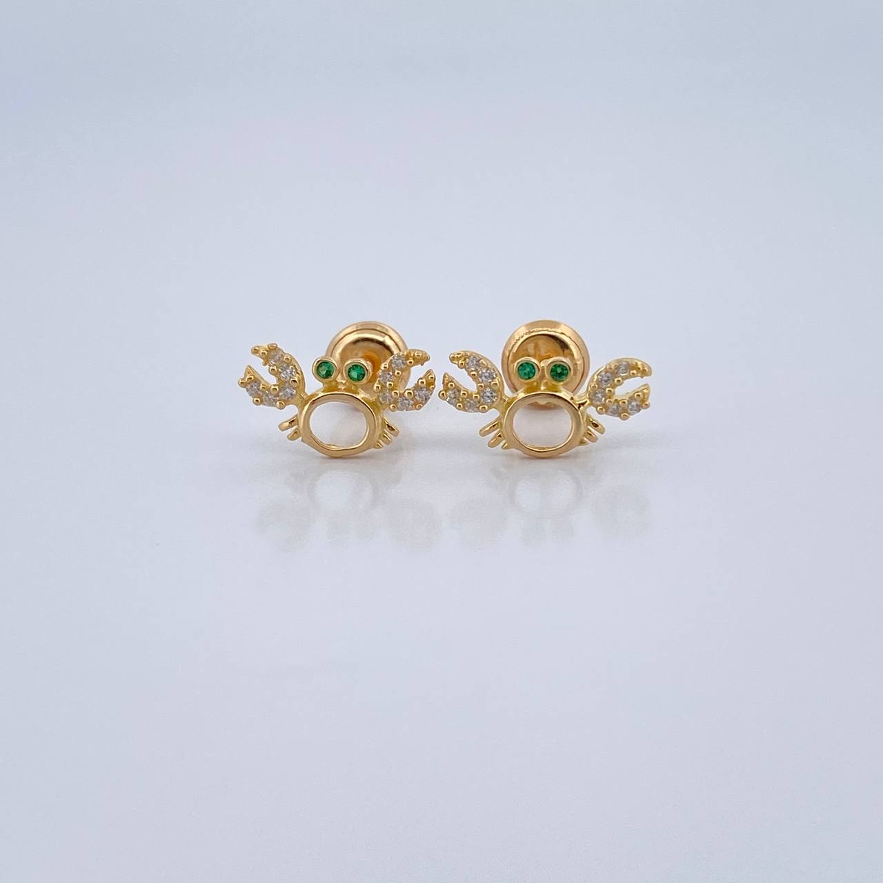 Topos Cangrejo 1.15gr / Oro 18K &