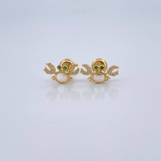 Topos Cangrejo 1.15gr / Oro 18K &