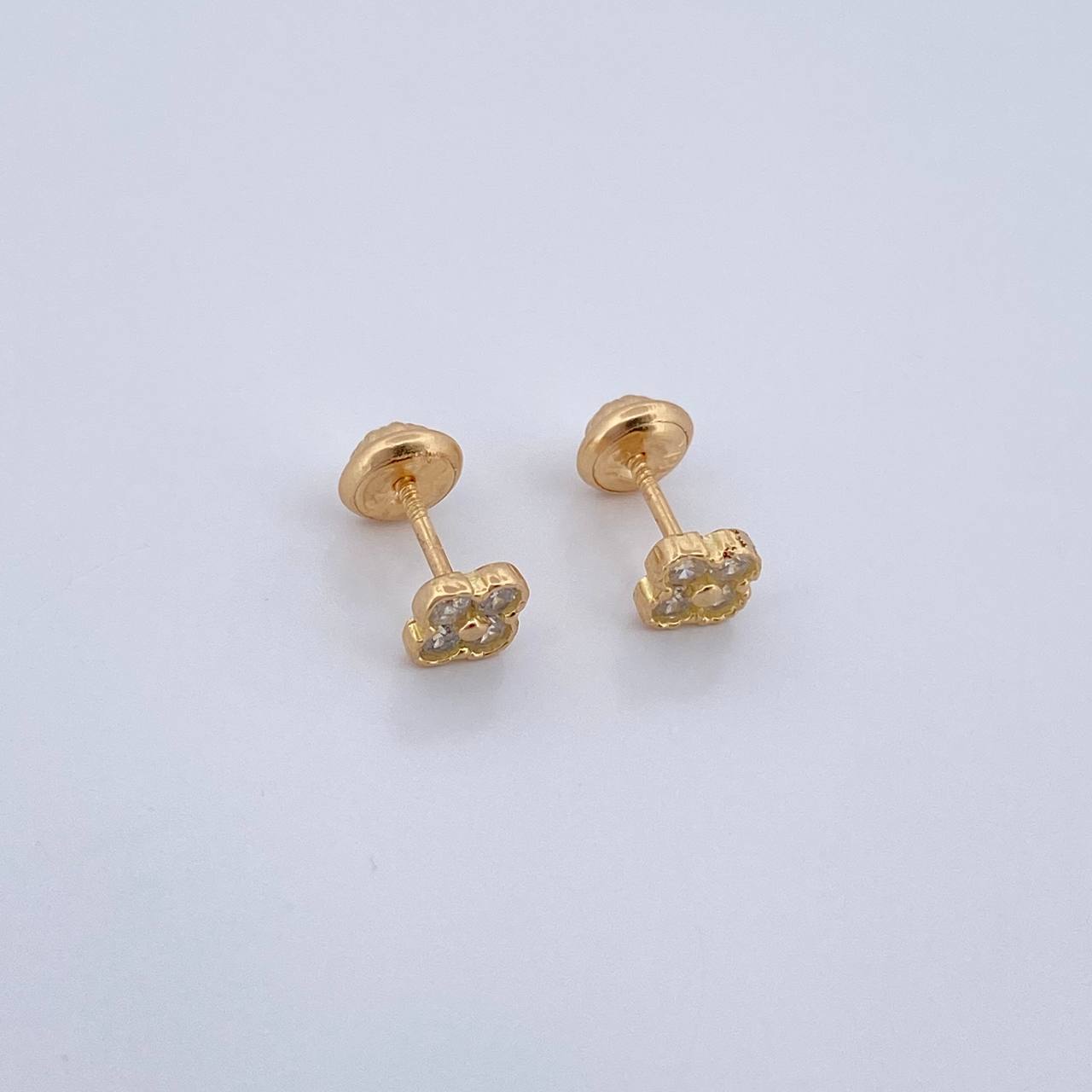 Topos Flor 1.1gr / Oro 18K &