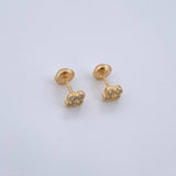 Topos Flor 1.1gr / Oro 18K &