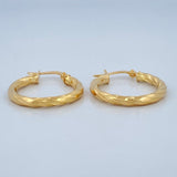 Candongas Mai 2.1gr / 2.5cm / Oro Amarillo 18K $