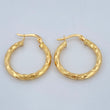 Candongas Mai 2.1gr / 2.5cm / Oro Amarillo 18K $