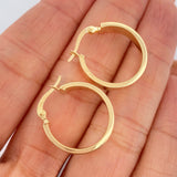 Candongas Fabi 2.15gr / 2.4cm / Oro Amarillo 18K $
