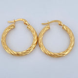 Candongas Mary 2.3gr / 2.5cm / Oro Amarillo 18K $