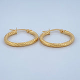 Candongas Mary 1.55gr / 2.3cm / Oro Amarillo 18K $