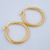 Candongas Mary 1.55gr / 2.3cm / Oro Amarillo 18K $