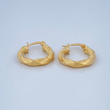 Candongas Mary 1.5gr / 1.6cm / Oro Amarillo 18K $