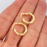 Candongas Mary 1.5gr / 1.6cm / Oro Amarillo 18K $