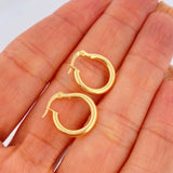Candongas Jass 1.3gr / 1.8cm / Oro Amarillo 18K $