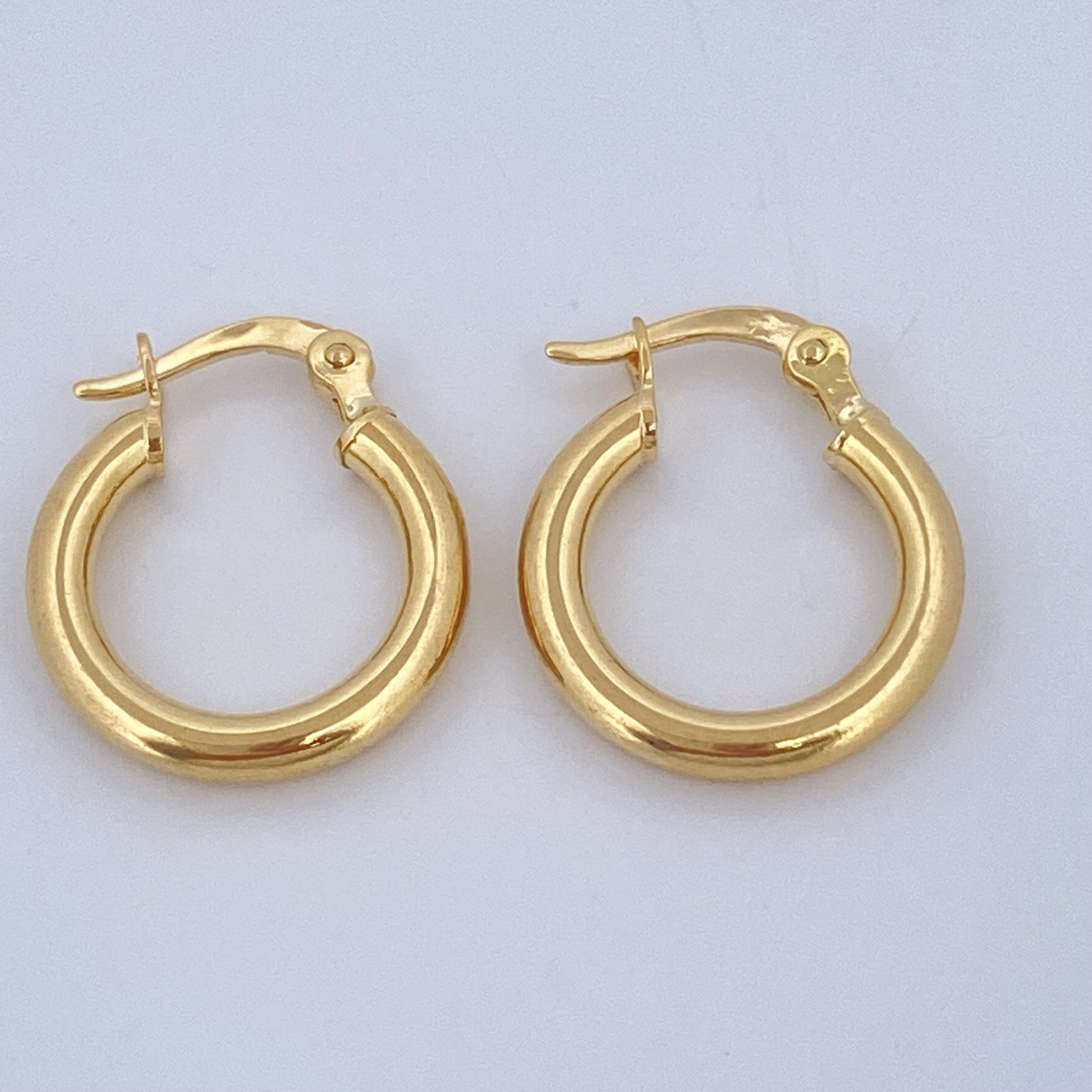 Candongas Jass 1.3gr / 1.8cm / Oro Amarillo 18K $