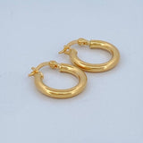 Candongas Jass 1.3gr / 1.8cm / Oro Amarillo 18K $