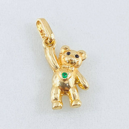 Dije Oso Manito Arriba 2gr / 2.3cm / Oro Amarillo 18K ©