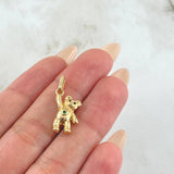 Dije Oso Manito Arriba 2gr / 2.3cm / Oro Amarillo 18K ©