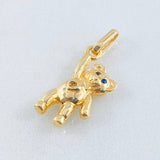 Dije Oso Manito Arriba 1.8gr / 2.3cm / Oro Amarillo 18K ©
